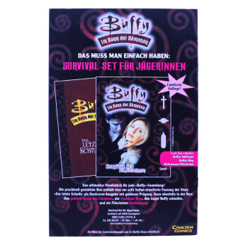 Buffy Im Bann der Dämonen Comic 14 Carlsen mit Poster | Hoppla-Stuff